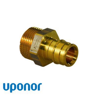 1033435 Uponor Q&E Штуцер с нар. резьбой PL 16-G1/2`НР