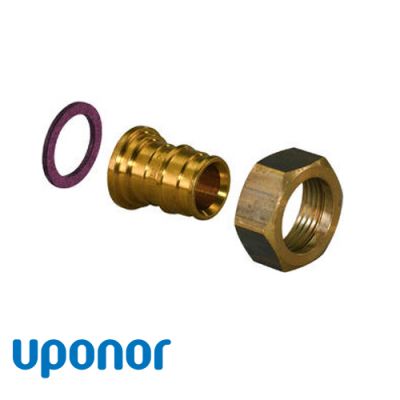 1023014 Uponor Q&E Штуцер с накидной гайкой PL 16-G1/2`НГ