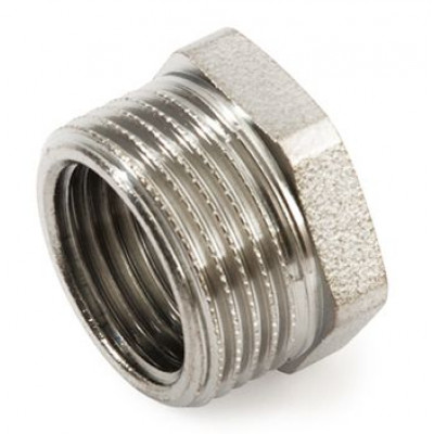 General Fittings футорка 3/4`х1/2` хромированная 6-гран. (260044C050400H)